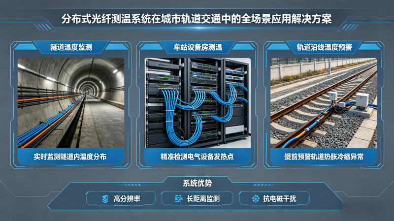 分布式光纤测温系统：筑牢城市轨道交通安全防线，赋能智慧运维升级