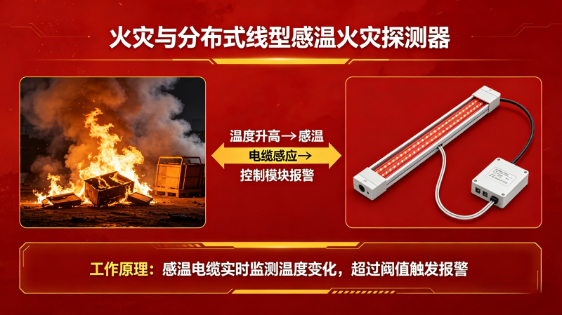 DTSA8000分布式线型感温火灾探测器：破解复杂场景防火难题