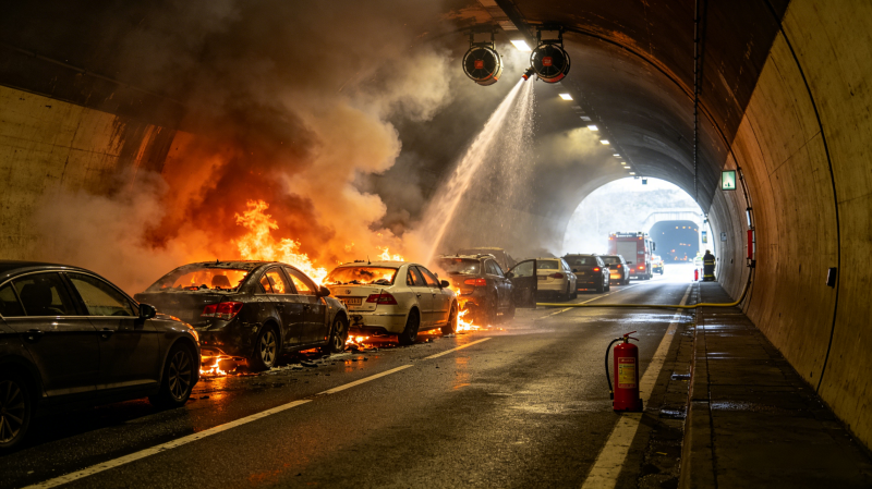 分布式光纤测温系统：破解隧道火灾预警痛点，筑牢地下交通安全防线