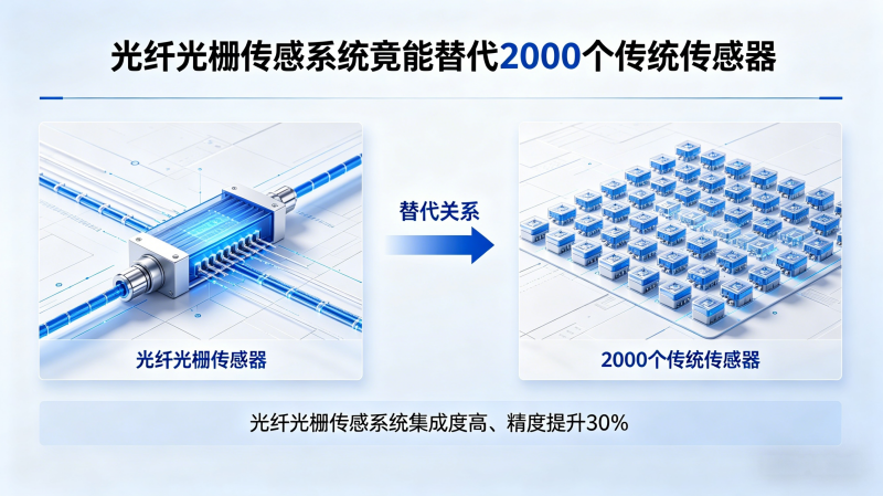 光纤光栅传感系统竟能替代2000个传统传感器